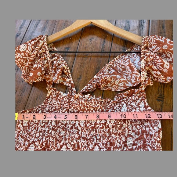 Cleobella Terracotta Dress Small - Picture 2 of 4